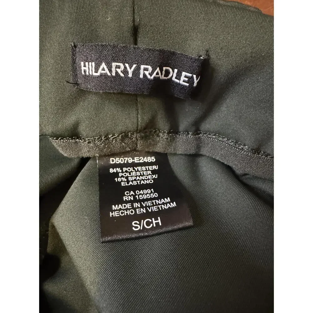 Hilary Radley‎ Olive Green Stretchy Casual Workwear Midrise Pants S - Picture 4 of 8